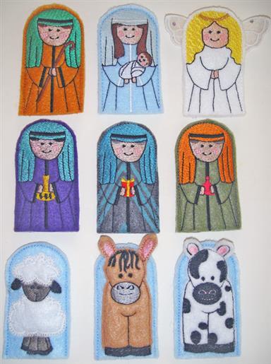 ITH Nativity Finger Puppets